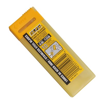 LAMOLFAS10 - 10 lames Silver Olfa